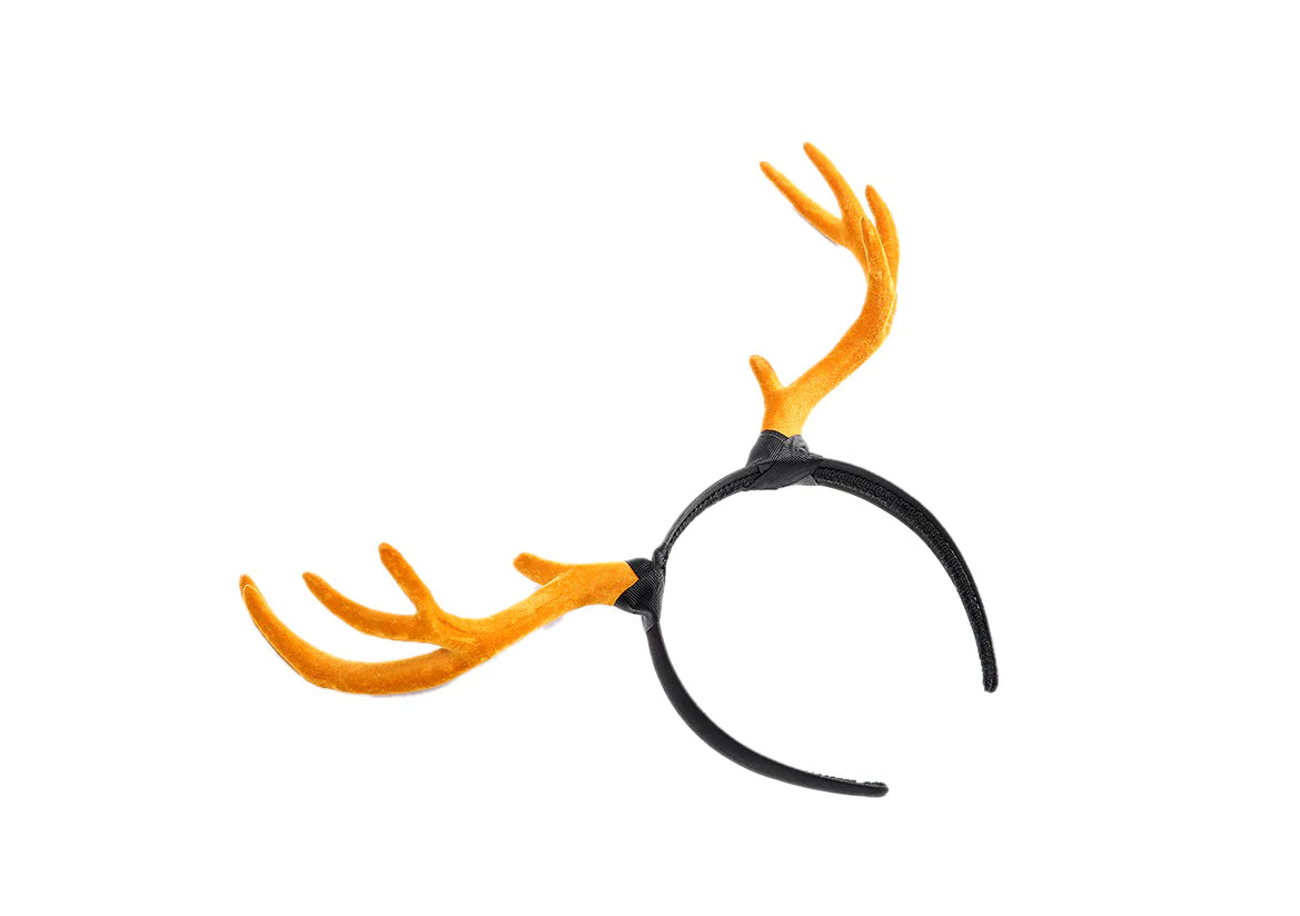 Christmas Antler Floral Headband
